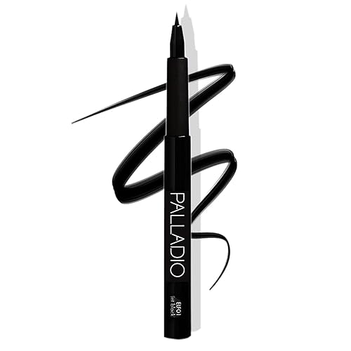 Palladio Felt-Tip Eyeliner Ultra Fine Liner, Creates Thin Precise Lines, Quick Drying, Waterproof, Rich Pigment, Long Lasting Application, Mess Free Beauty & Personal Care Palladio