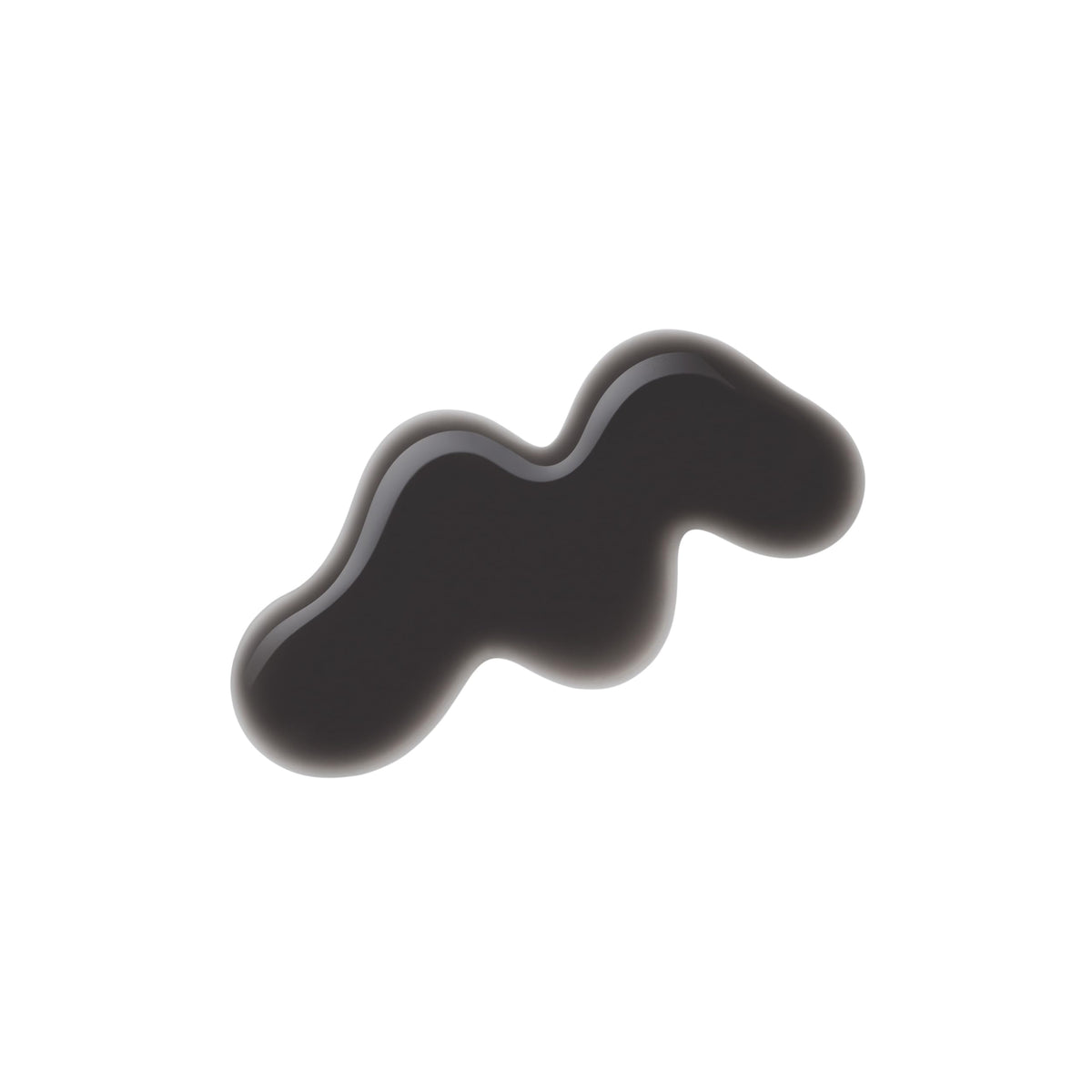 essie Nail Art Studio Jelly Gloss Polish, Vegan, Sheer Black Nail Polish, Ink Jelly, 0.46 Fl Oz