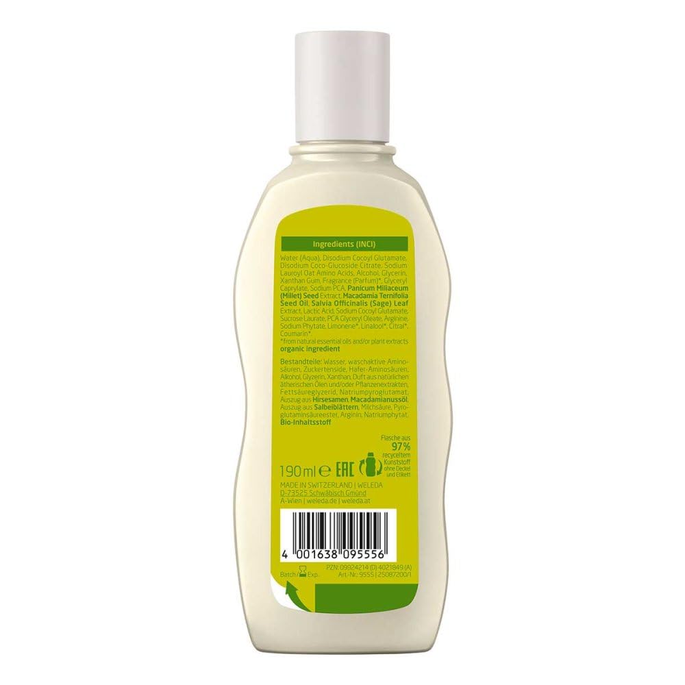 Weleda Millet Nourishing Shampoo, 6.4 Ounce
