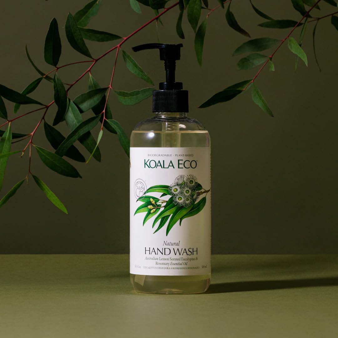 Koala Eco Hand Wash - with Australian Lemon Scented Eucalyptus & Rosemary Essential Oil - 16 oz Beauty & Personal Care Koala Eco