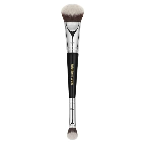 Bdellium Tools Professional Makeup Brush - Maestro Series 969 Double-ended BDHD Phase II/Phase III - With All-Vegan Synthetic Fibers, For Versatile Beauty & Personal Care BDELLIUM TOOLS