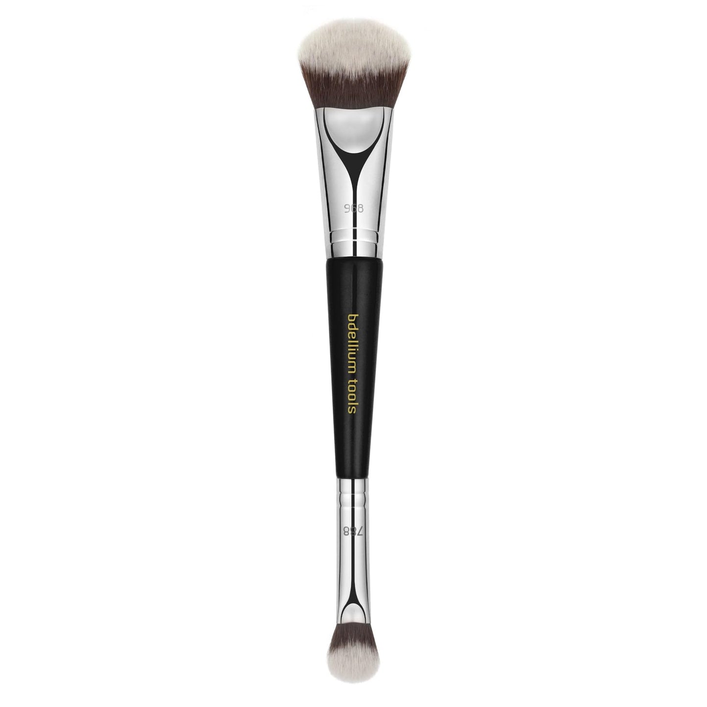 Bdellium Tools Professional Makeup Brush - Maestro Series 969 Double-ended BDHD Phase II/Phase III - With All-Vegan Synthetic Fibers, For Versatile Beauty & Personal Care BDELLIUM TOOLS
