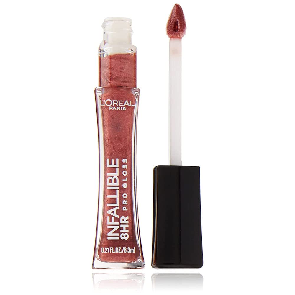 L'Oreal Infallible 8 HR Le Gloss, Modern Mauve 0.21 oz