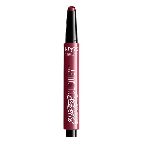 NYX PROFESSIONAL MAKEUP Super Cliquey Matte Lipstick, Dangerous, 0.05 Ounce Beauty & Personal Care NYX PROFESSIONAL MAKEUP