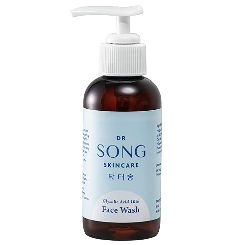 Korean Skin Care - Dr Song Glycolic Acid Face Wash - Exfoliating Face Wash with 10% Glycolic Acid, AHA for Anti Aging, Acne and Wrinkles Korean Beauty Beauty & Personal Care Dr Song