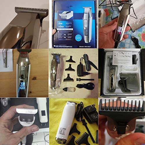 ZUIAI Professional Hair Clipper Beard Trimmer Men's Hair Trimmer LCD Digital Display Cordless Haircut Electric Beauty and Personal Care ZUIAI
