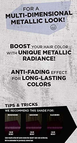 Schwarzkopf Got2b Metallics Permanent Hair Color, M49 Smoky Violet Beauty & Personal Care Got2B