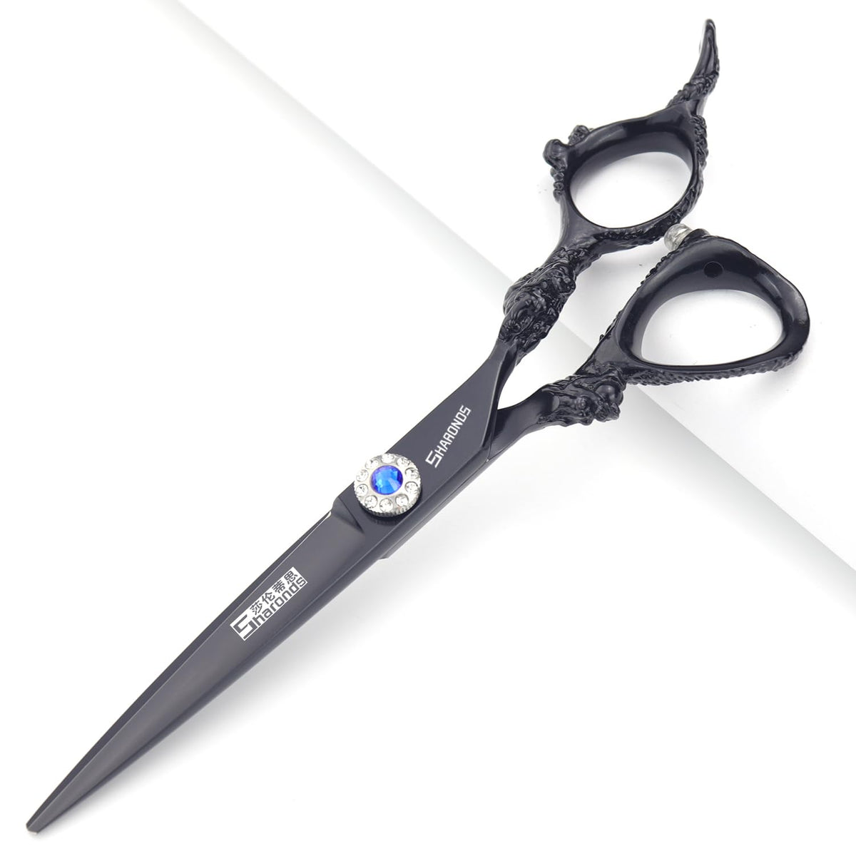 6/7 inch Hairdressing Scissors Set Barber Shop Hair Beauty Shears Styling Tools (6-inch flat)