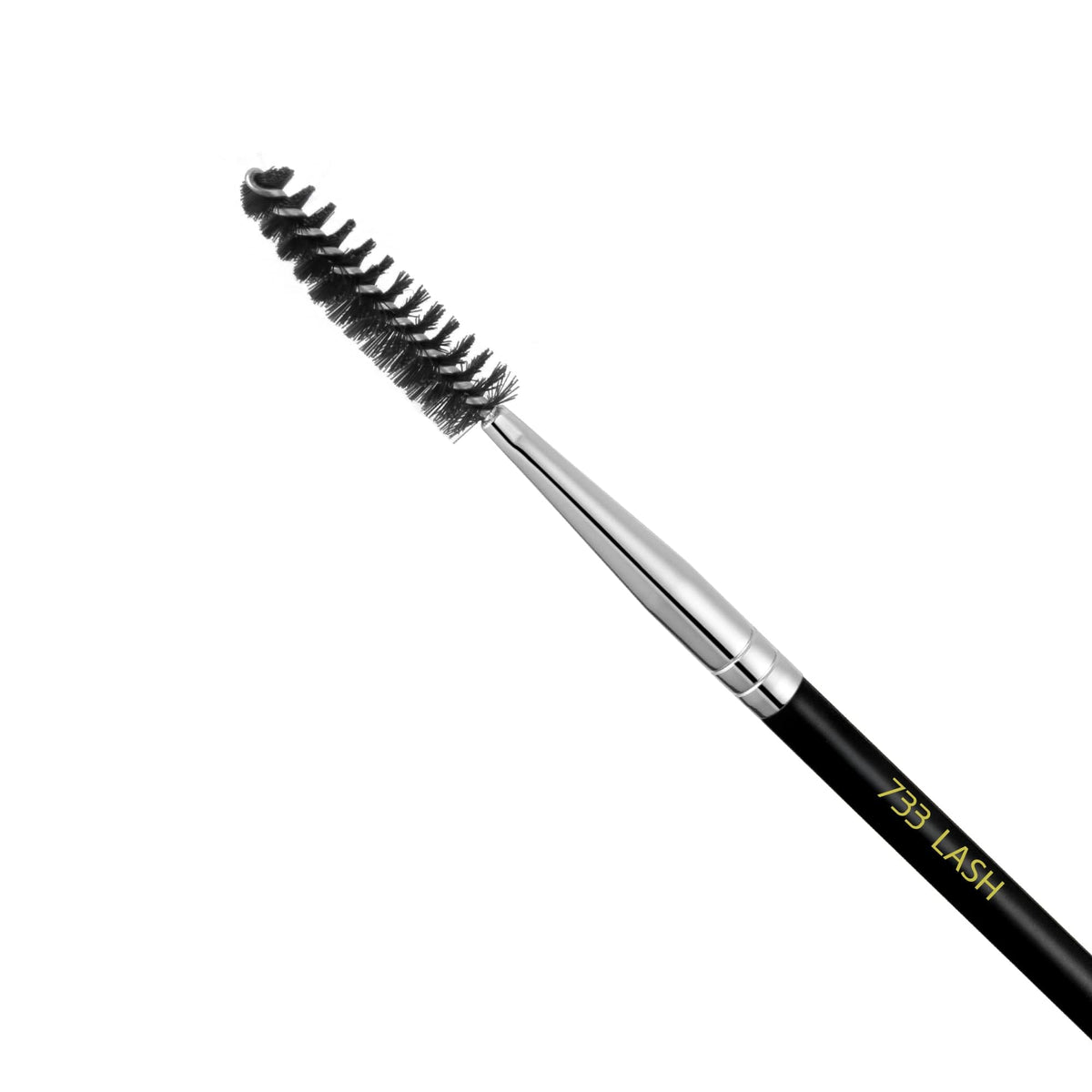 Bdellium Tools Professional Makeup Brush - Maestro Series 733 Lash - With Soft Synthetic Fibers, For Applying Mascara (Black, 1pc)