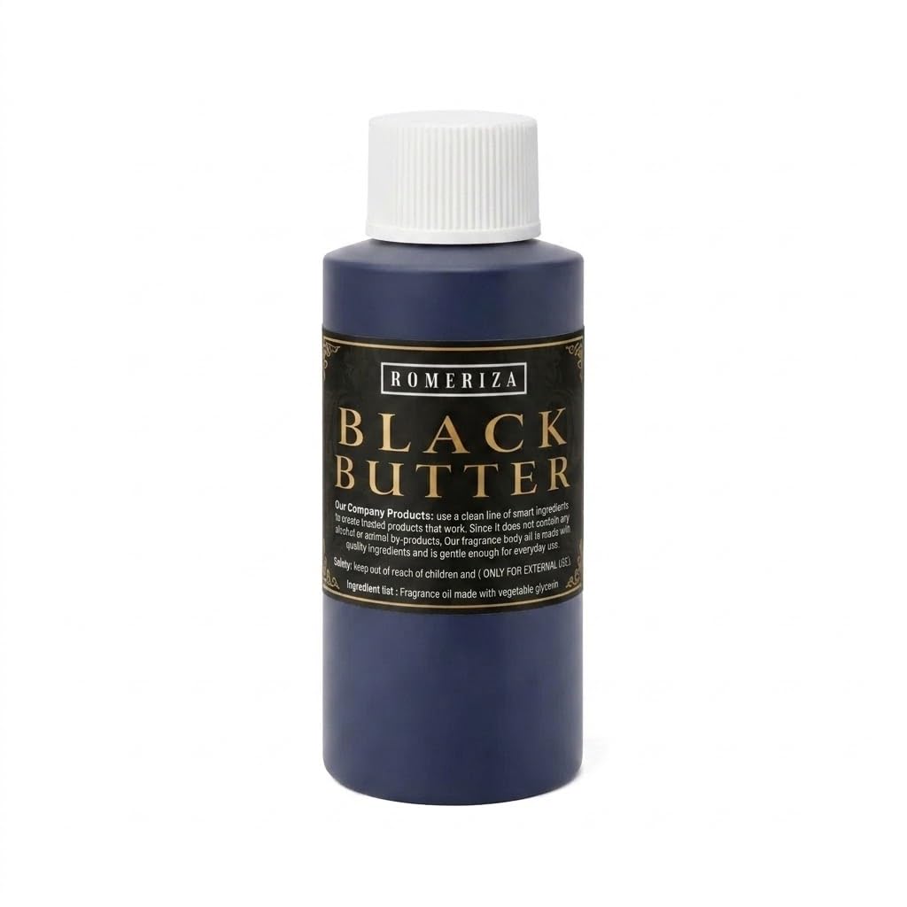 Onisavings Perfume Black Butter Body Oil Scented Fragrance - Black Butter Oil Fragrance for Men and Women - Body Long Lasting Perfume - Scented Body Beauty & Personal Care Onisavings