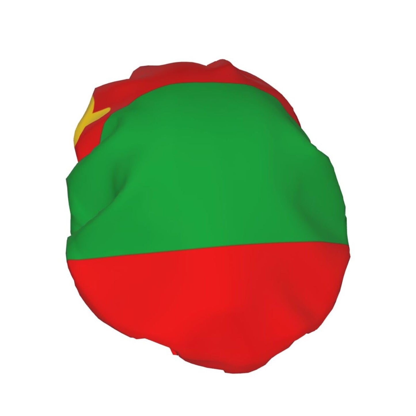 Transnistria Flag Prints Shower Cap Double Layer Lined Waterproof Bathing Shower Hat Beauty and Personal Care Hayyett