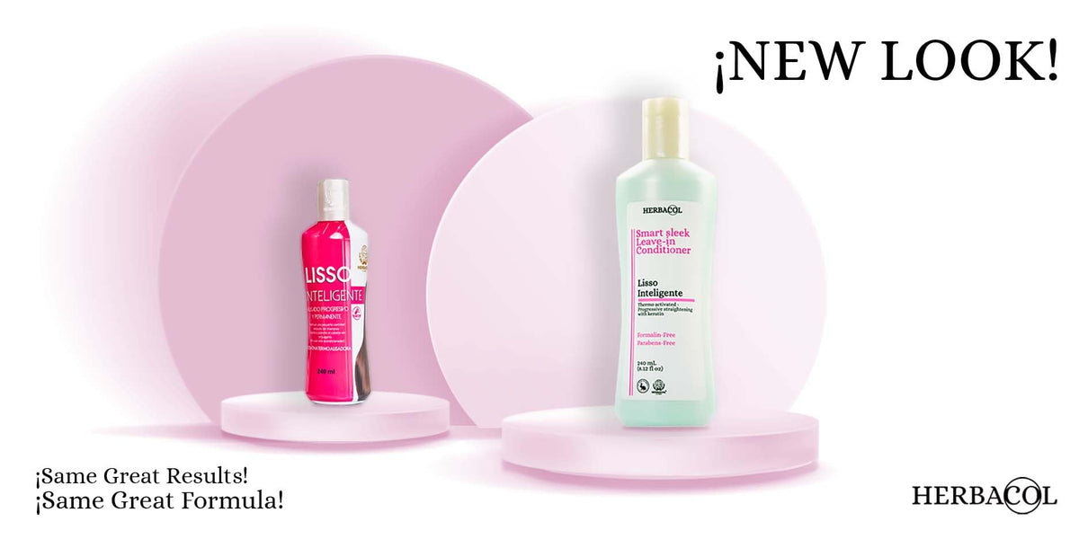 Herbacol Lisso Inteligente | Leave-in Cream | Natural Keratin Treatment | Anti-Frizz | 8.1 Fl Oz.