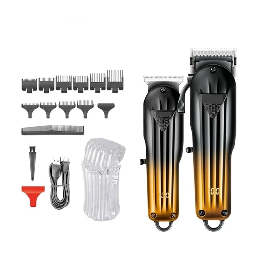 EWKYLSEM Combo Hair Clipper Set Beard Trimmer for Men Electric Cutting Kit Rechargeable Haircut Machine(with Bag) Beauty and Personal Care EWKYLSEM