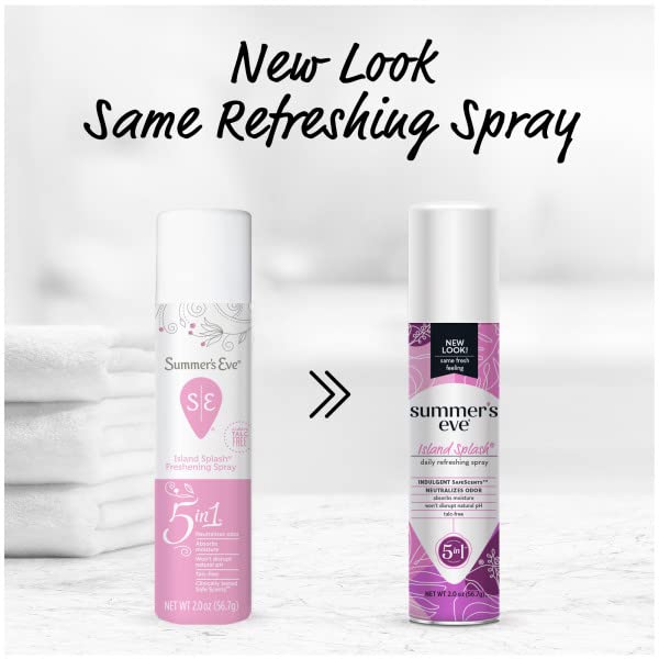 Summer’s Eve Sheer Floral Feminine Freshening Spray, Daily Intimate Deodorant, Neutralizes Odor, pH Balanced, Talc Free, Gentle Fresh Scent, 2 Ounce Beauty and Personal Care Summer's Eve