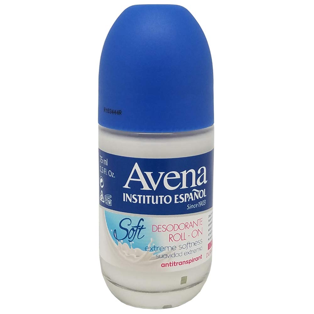 MILK ROLL ON DEODORANT SOFT SKIN PROTECTS HYDRATE NOT IRRITANT INSTITUTO ESPANOL by Instituto Espanol Beauty and Personal Care Instituto Español