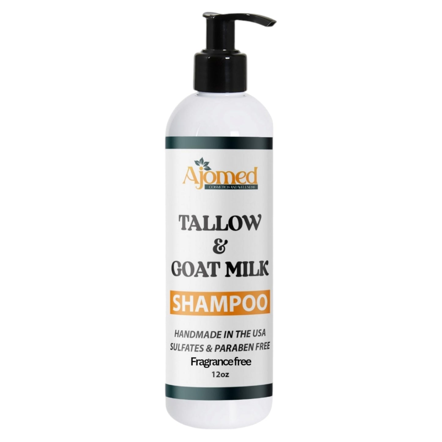 AJOMED Cosmetics Tallow and Goat Milk Shampoo and Conditioner - tallow Hair Hair Growth shampoo for Dry, Damaged hair - Silicone, Paraben, Sulfate Beauty & Personal Care AJOMED COSMETICS
