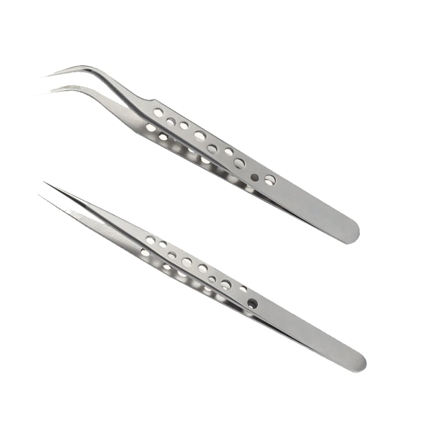 MENGKK Tweezers Eyelash Forceps, Professional Eyelash Forceps, Precise Eyelash Forceps, Nail Tools Beauty and Personal Care MENGKK