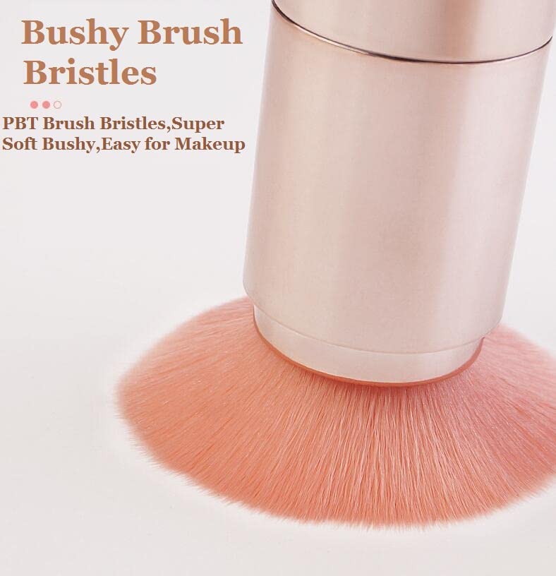 Liasun 5 In 1 Exquisite Multi-function Makeup Brushes Funny Combination Design - Blush Brush, Eyeshadow Brush, Angled Brow Brush,Blending Brush Beauty & Personal Care Liasun