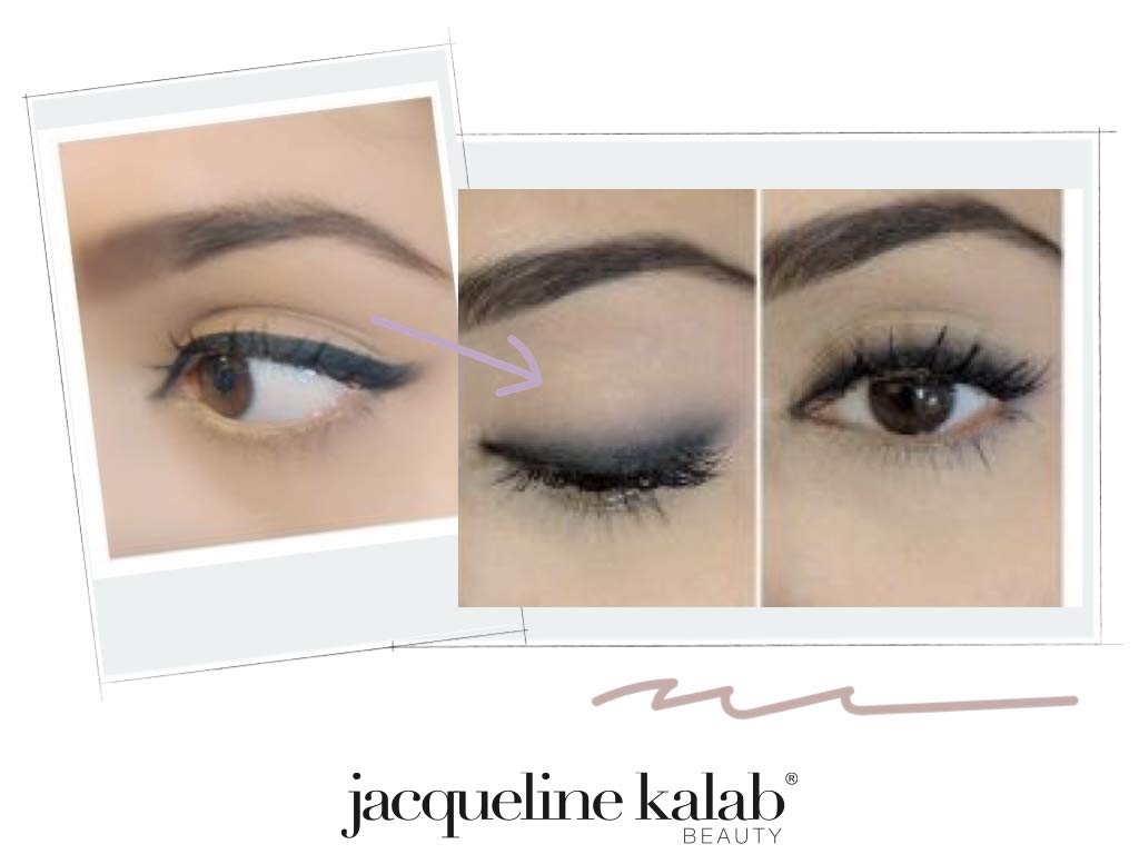 Smudger - Eyeliner/Eyeshadow Smudger/Eyebrow Brush, by Jacqueline Kalab - Self Makeup Length - 4.9 in Makeup Artist Quality Beauty & Personal Care Jacqueline Kalab