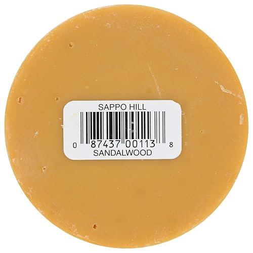 Sappo Hill Sandalwood Glycerine Soap - 3.5 oz - Case of 12 Beauty & Personal Care Sappo Hill