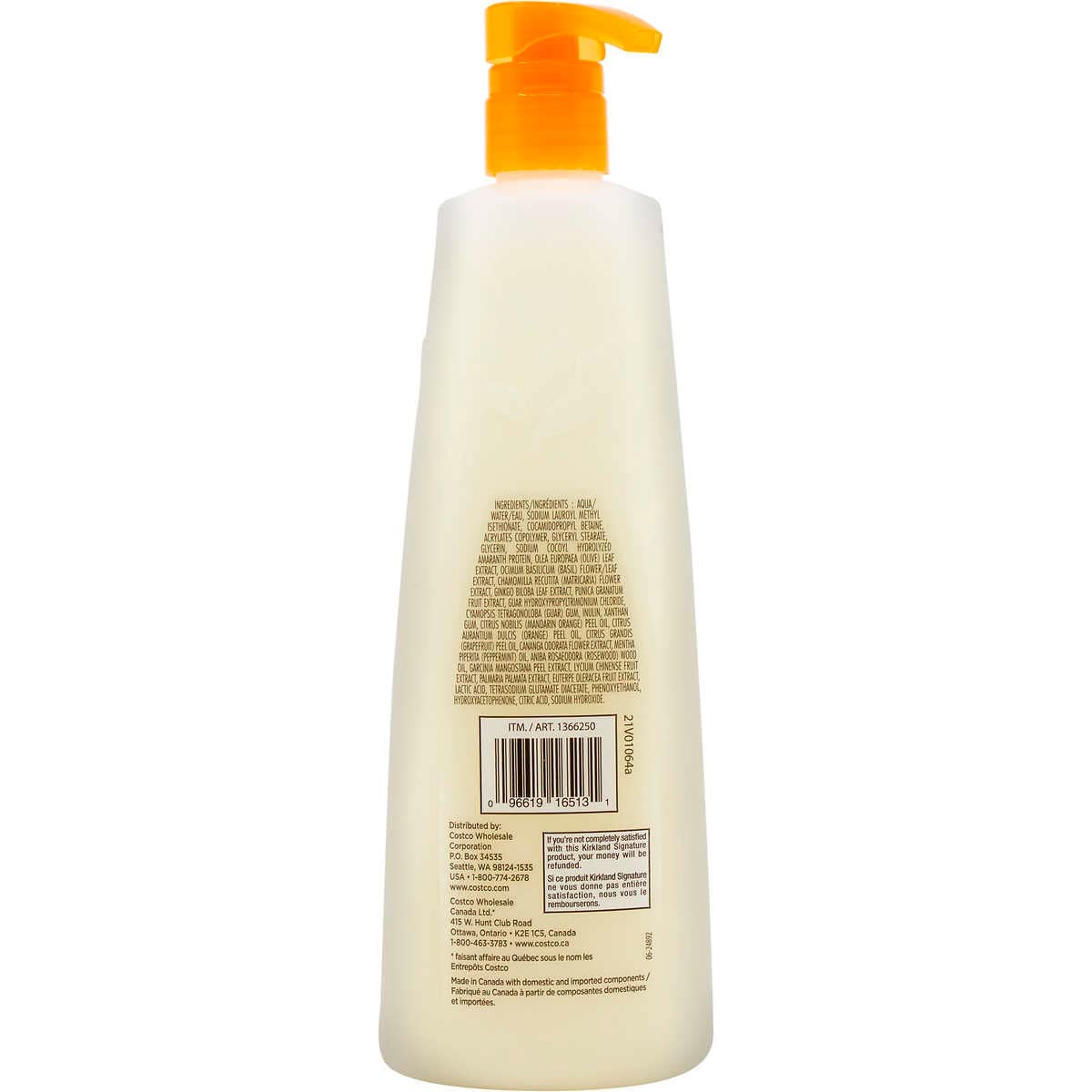 Kirkland Signature Liquid Body Wash, Natural Citrus, 27 fl oz, 2-count Beauty & Personal Care Kirkland