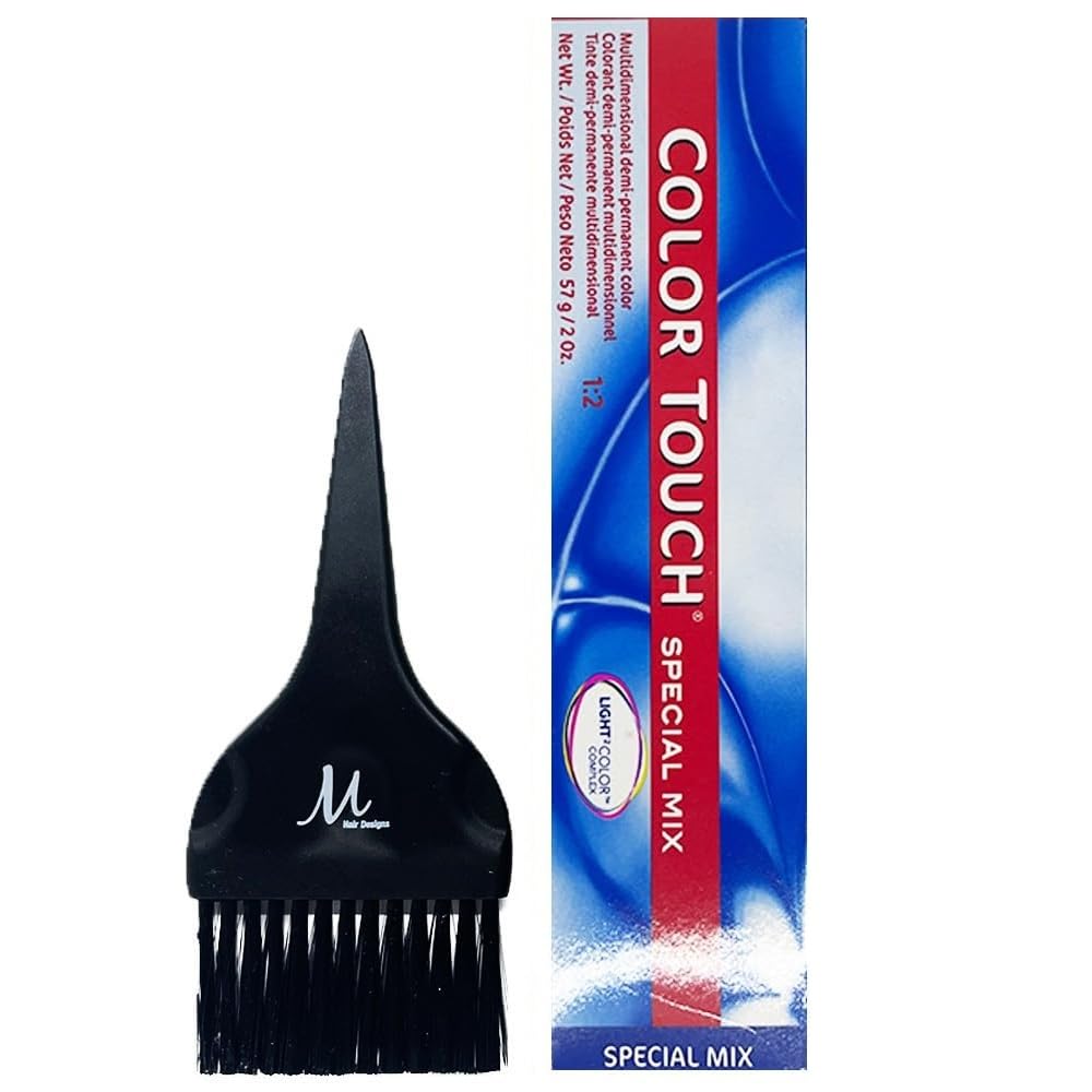 Color Touch 0/45 Red Red-Violet Hair Color 2 Oz and M Hair Designs Tint Brush (Bundle) Beauty & Personal Care M Hair Designs