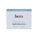 hers Hydrobounce Instant Moisturizer - Hyaluronic Acid, Squalane, & Probiotic Formula - Lightweight Daily Face Cream - Hydrating Vegan Facial Lotion Beauty & Personal Care HIMS & HERS