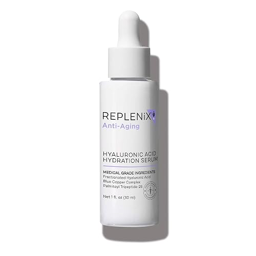 Replenix Pure Hydration Hyaluronic Acid Serum - Medical Grade Anti-Aging Treatment, Reduces Appearance of Wrinkles, Uneven Skin Tone, Firming, 1 oz. Beauty & Personal Care Replenix