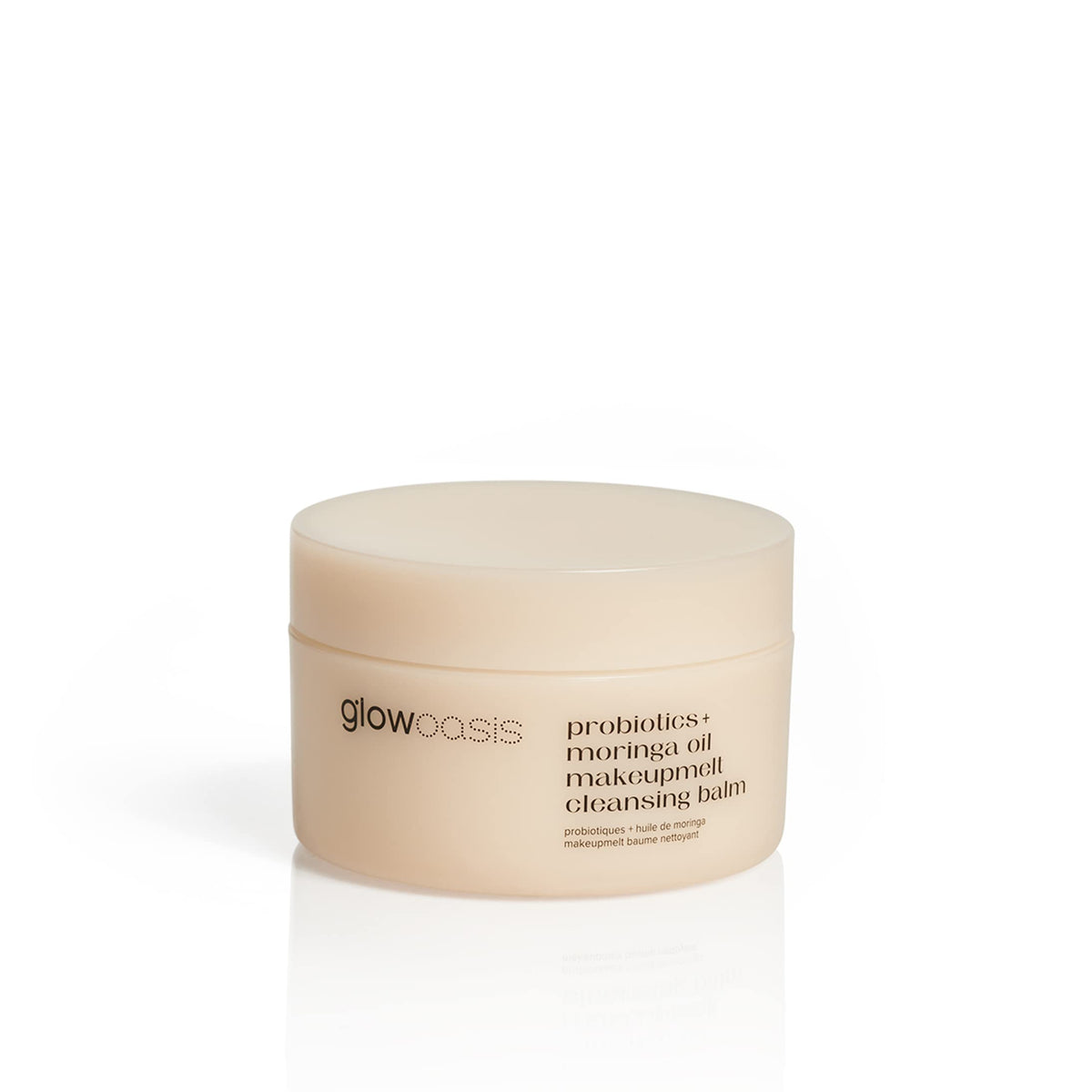 glowoasis Probiotics and Moringa Oil Makeupmelt Cleansing Balm, Makeup Remover, Make Up Remover Balm for Face & Eye, Non-Stripping Cleansing Balm