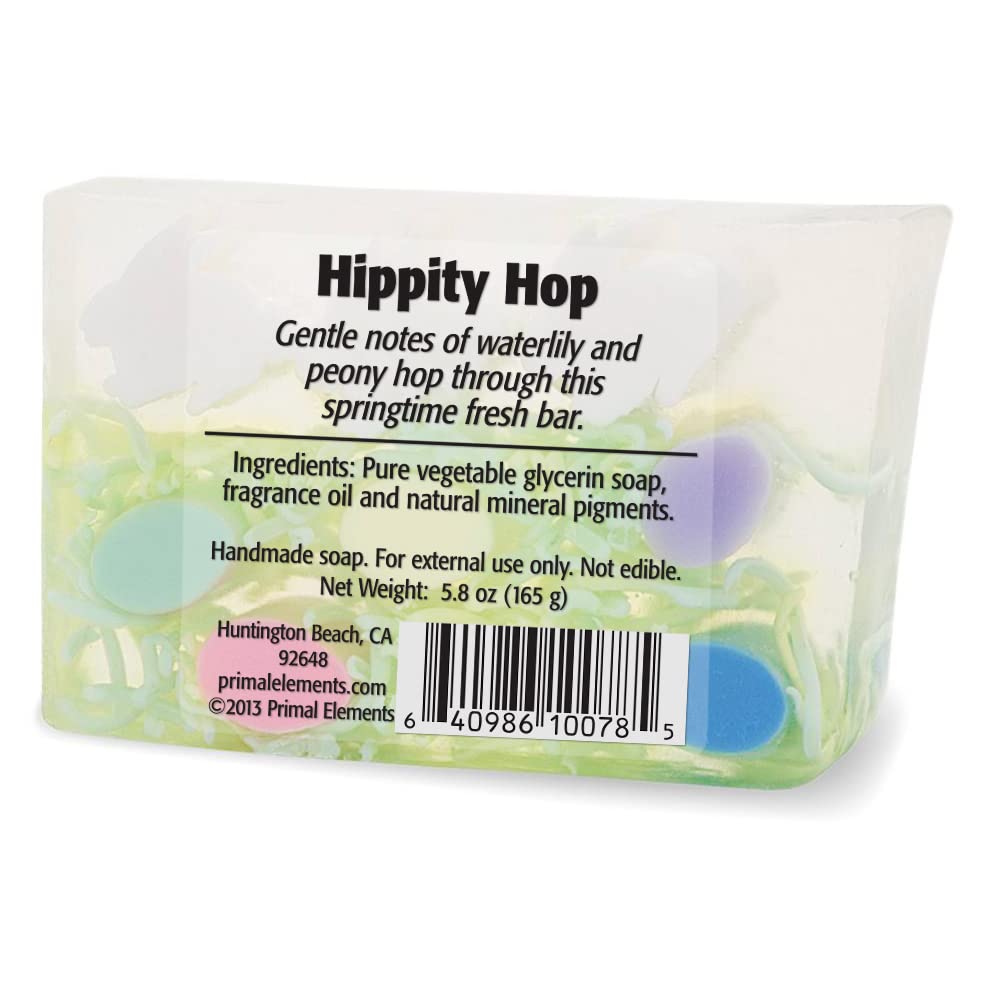 Primal Elements Wrapped Bar Soap, Hippity Hop, 5.8 Ounce Beauty & Personal Care Primal Elements