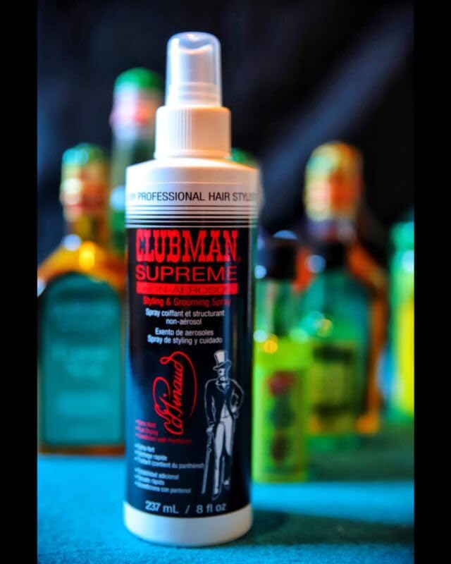 Clubman Supreme Non-Aerosol Styling & Grooming Spray 8 oz (Pack of 3) Beauty & Personal Care Clubman