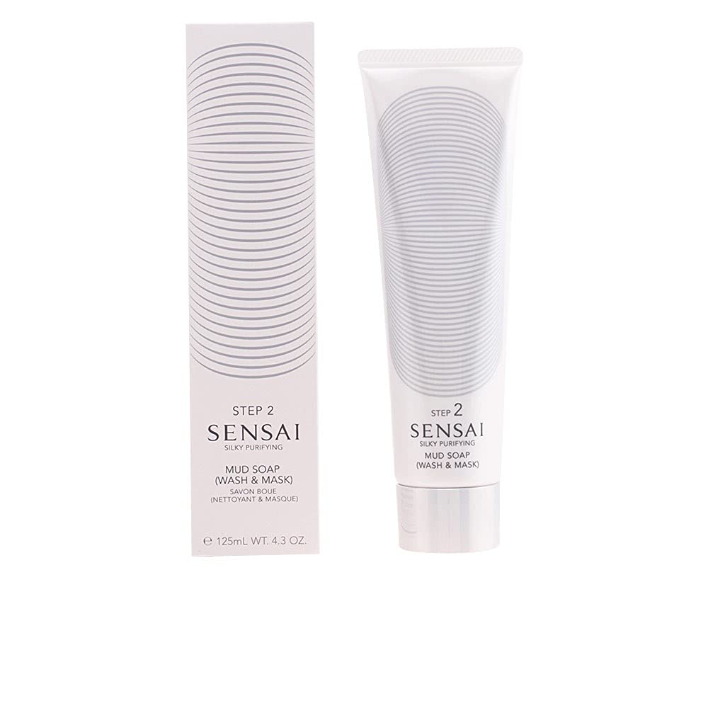 Kanebo Sensai Silky Purifying Mud Soap, Wash and Mask, 4.3 Ounce Beauty & Personal Care Sensai