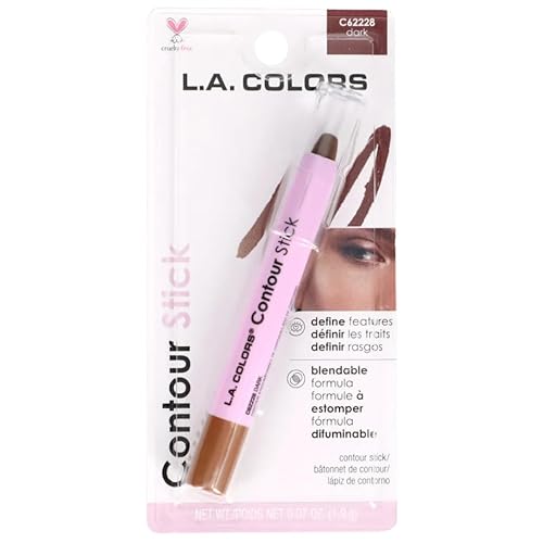 L.A Colors Contour Stick, Dark, 0.07 oz Beauty & Personal Care L.A. COLORS