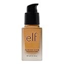 e.l.f. Flawless Satin Foundation, Lightweight & Medium Coverage, Semi-Matte Finish, Vegan , Almond, 0.68 Fl Oz (20mL) Beauty & Personal Care e.l.f.