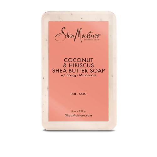 Shea Mst Ccnt&Hbscs Shbtr Size 8.0 O Shea Moisture Coconut & Hibiscus Shea Butter Soap 8.0oz Beauty & Personal Care SHEA