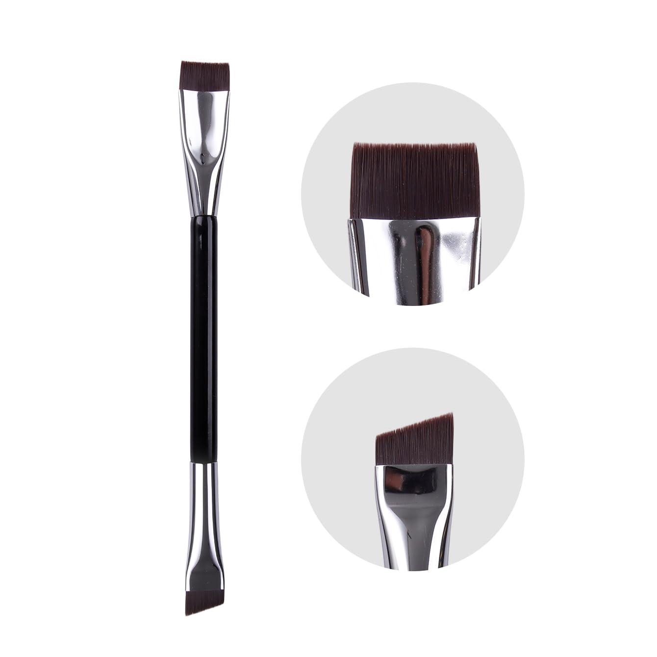 The Double-headed Arc Brush Special Curved Brush Head Creates Perfect Eyeliner and Eye Shadow?E48-2? Beauty & Personal Care JEZTDKLE