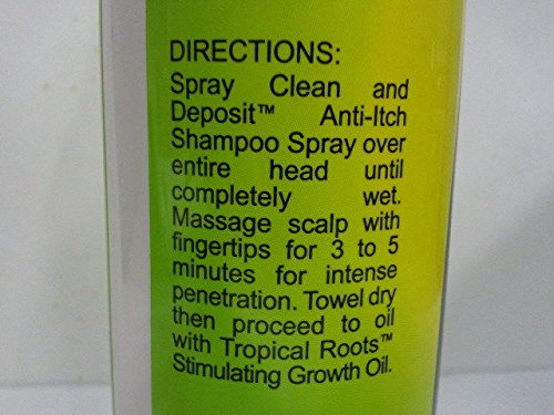 Bronner Brothers Tropical Roots Shampoo Spray, 8 Fl Oz Beauty & Personal Care Bronner Bros