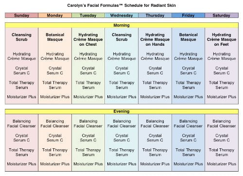 Carolyn's Facial Formulas Crystal Facial Serums C | Vitamin C Serum for Face | Skin Clearing Serum | Made in USA | Organic, Certified Vegan Beauty & Personal Care Carolyn's Facial Fitness