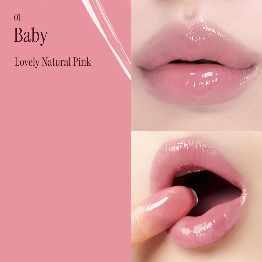 athé Glowy Lip Balm - Ceramide + Snow Mushroom - Dry Sensitive Lips Beauty and Personal Care athé
