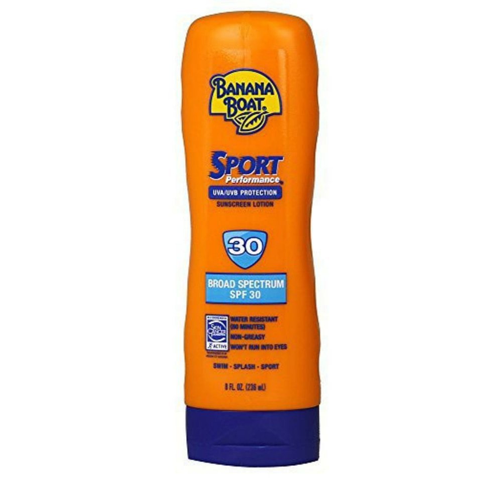 Banana Boat Sport Performance Lotion Sunscreens with PowerStay Technology SPF 30, 8 Ounces Beauty & Personal Care Banana Boat