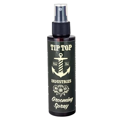 Tip Top Grooming Spray - Medium Hold, Light Weight Non-AerosolHair Spray - Light Vanilla Scent, Keeps Your Hairstyle Locked In - 5 Fl Oz Beauty & Personal Care Tip Top Pomade
