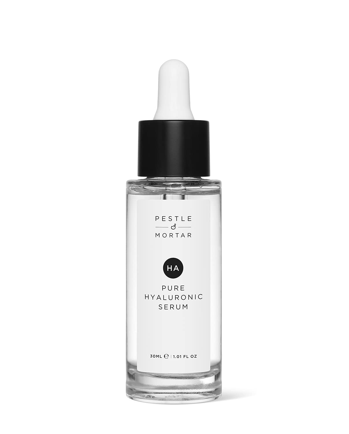 Pestle & Mortar 2% Pure Hyaluronic Acid Serum for Face, with Vitamin B5, Anti-Ageing, Hydrating Facial Moisturizer - Deep Hydration and Fragrance Free Beauty & Personal Care Pestle & Mortar