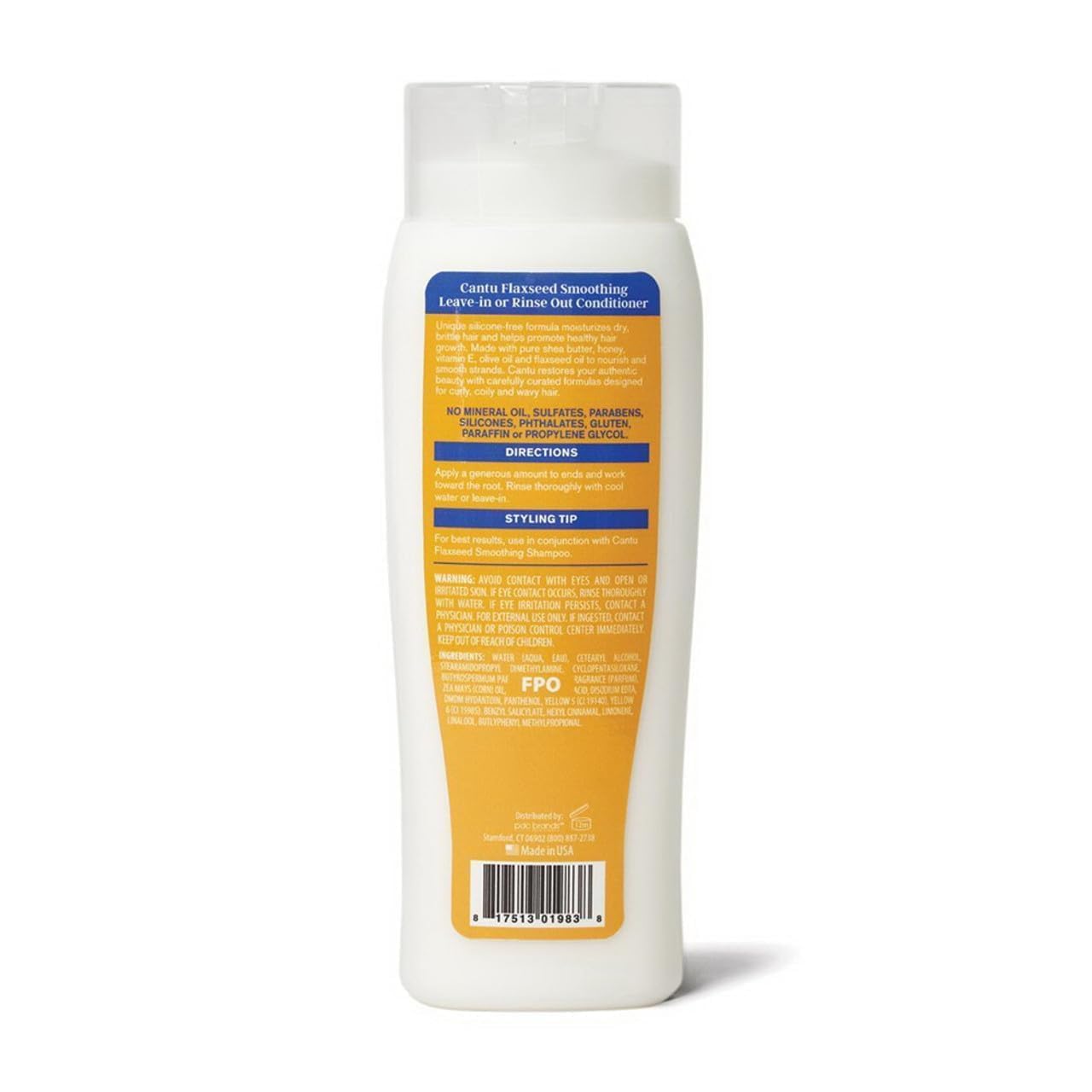 Cantu Flaxseed Conditioner Leave-In Or Rinse-Out 13.5 Ounce Beauty & Personal Care Cantu