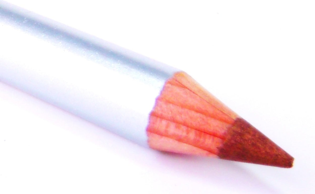 Pure Ziva Burnished Copper Red Gold Metallic Wood Eyeliner Pencil, HD Professional Eye Liner Smudge Proof Long Lasting Highly Pigmented No Animal Beauty & Personal Care Pure Ziva