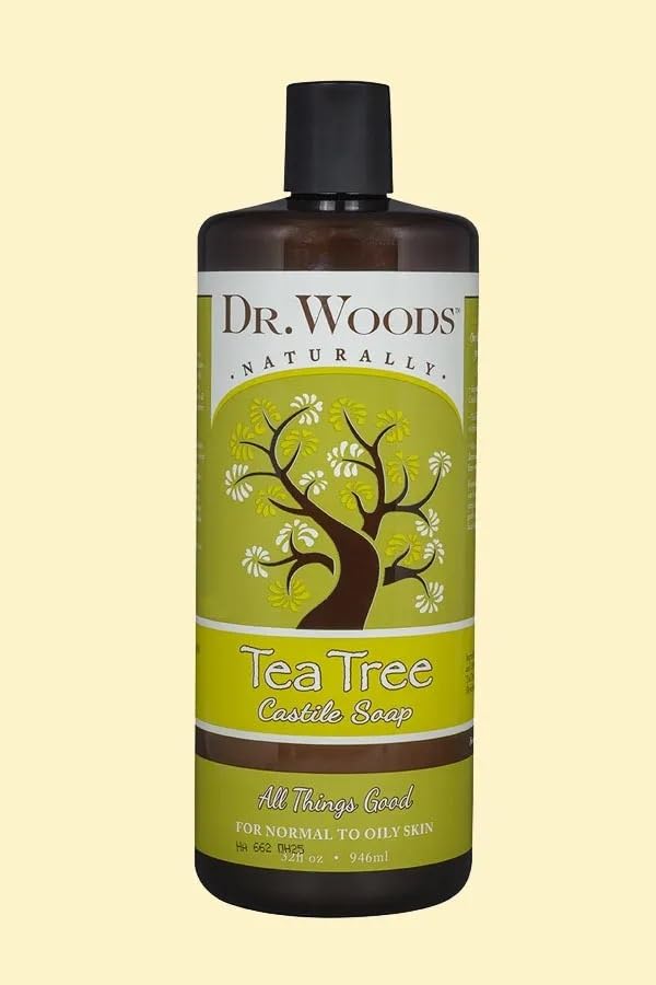Pure Tea Tree Castile Soap Beauty & Personal Care Dr. Woods
