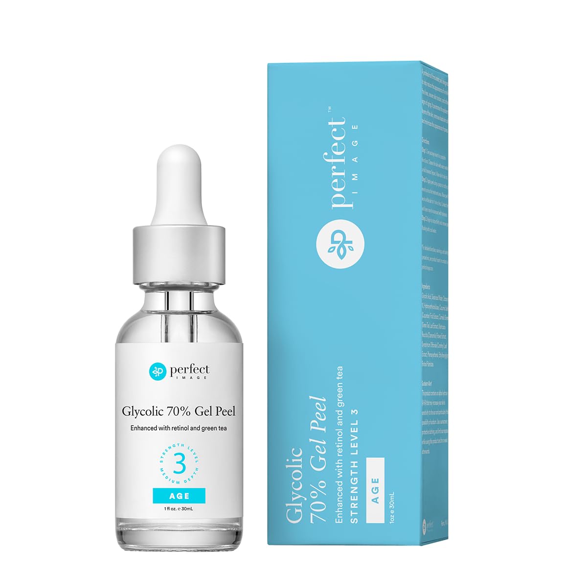 Glycolic Gel Peel - Enhanced with Retinol and Green Tea Extract (70% Strength) Beauty & Personal Care Perfect Image