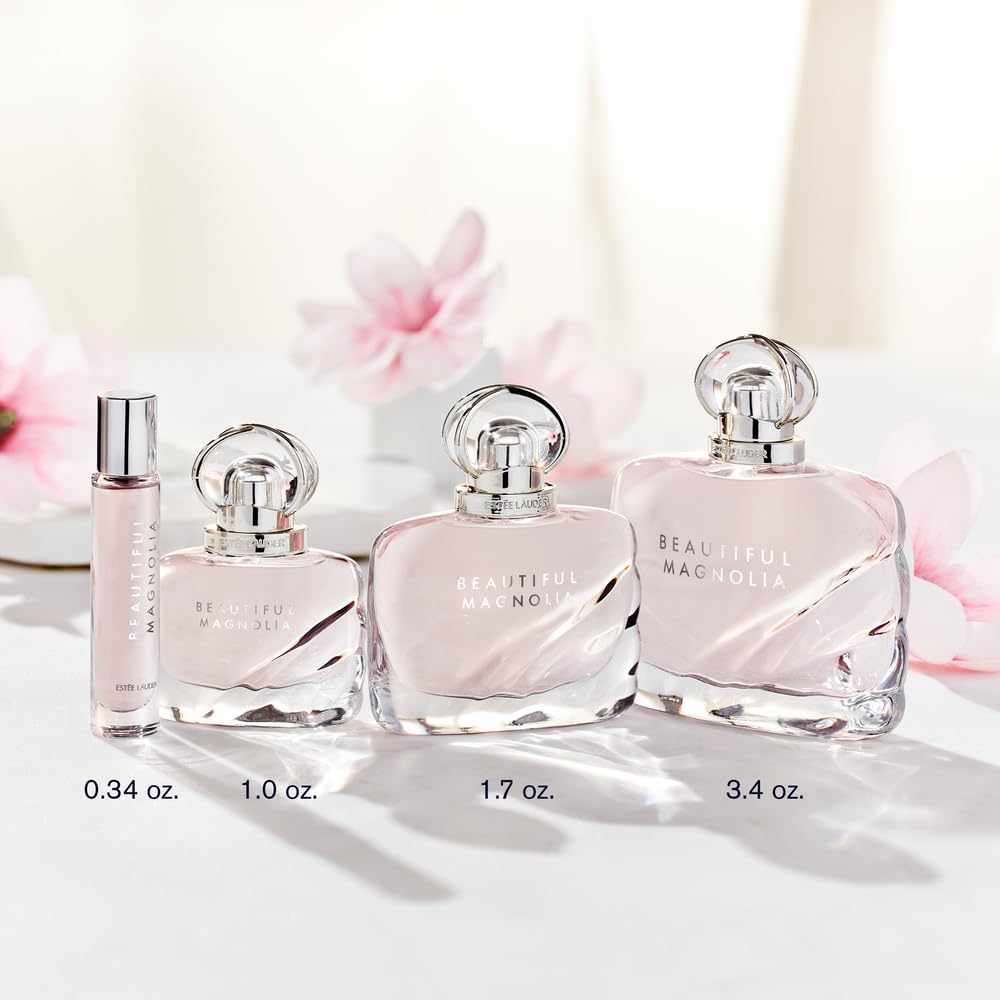 Estée Lauder Beautiful Magnolia Eau de Parfum Spray with Notes of Lush Magnolia, Solar Gardenia, Warm Woods & Luminous Musk | Perfumes for Women, 3.4 Beauty & Personal Care Estée Lauder