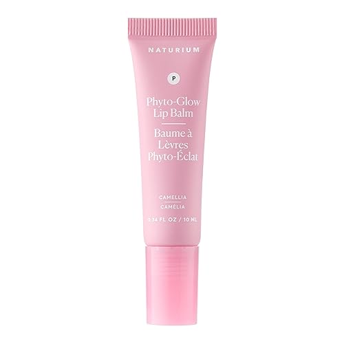 Naturium Phyto-Glow Lip Balm, Hydrating Lip Care with a Glossy Finish, 0.34 oz Camellia Beauty & Personal Care Naturium