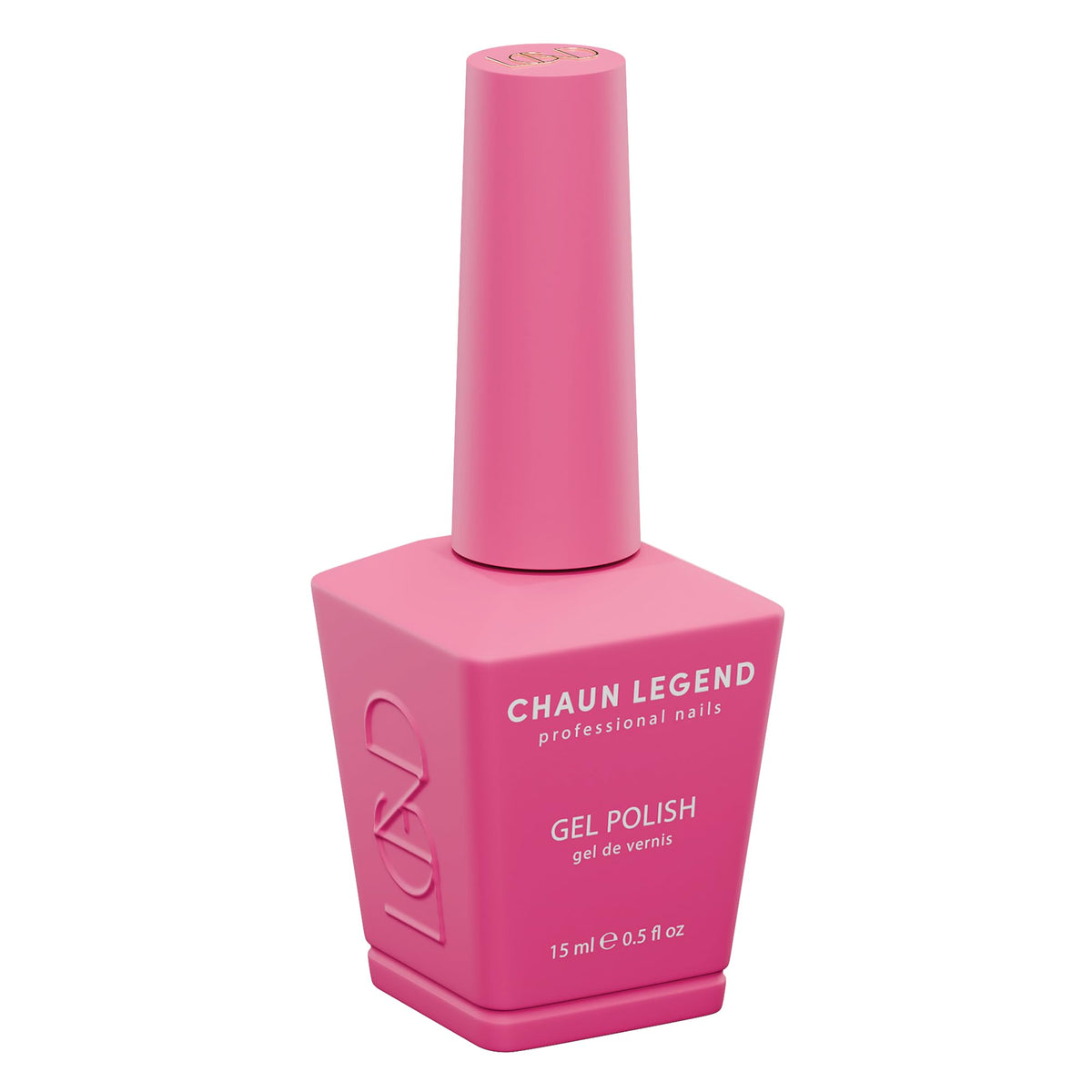 Chaun Legend UV Gel Nail Polish, 0.5 Ounce Long Lasting Salon Quality, Bubble Free Professional Manicures, Quick Dry, High Shine, Pretty in Pink