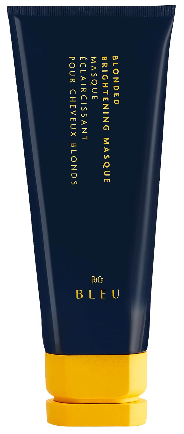 R+Co BLEU Blonded Brightening Masque - Repairs and Revives Dull, Yellowed Blondes, Hydrates, Neutralizes Yellow Undertones, Restores Shine, Adds Beauty & Personal Care R+Co